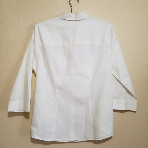 Chico's White Shirt Size 0.5 NWT - Picture 3 of 13